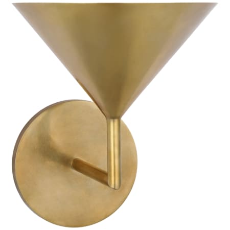 A large image of the Visual Comfort PCD 2200 Hand-Rubbed Antique Brass