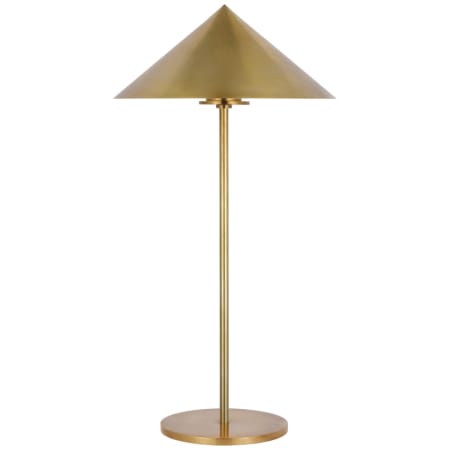 A large image of the Visual Comfort PCD 3200 Hand-Rubbed Antique Brass