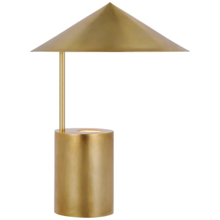 A large image of the Visual Comfort PCD 3205 Hand-Rubbed Antique Brass