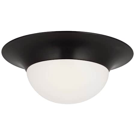 A large image of the Visual Comfort PCD4001 Bronze / White Glass