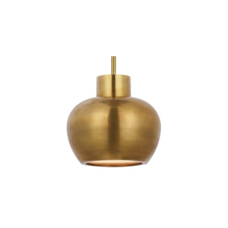 A large image of the Visual Comfort PCD 5120 Hand-Rubbed Antique Brass