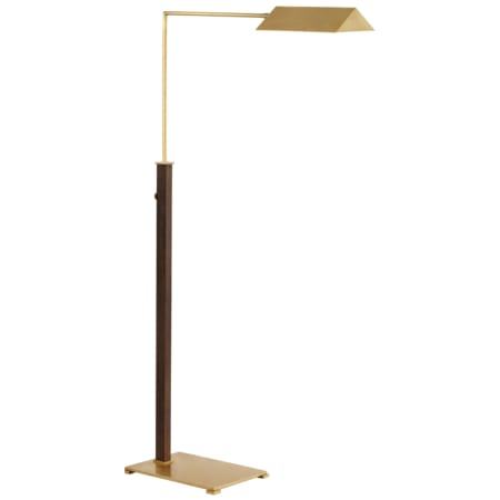 A large image of the Visual Comfort RB 1005 Antique Brass / Dark Walnut