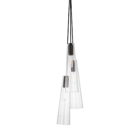 A large image of the Visual Comfort RB5112 Bronze / Clear Glass