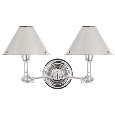 A large image of the Visual Comfort RL 2252 Polished Nickel