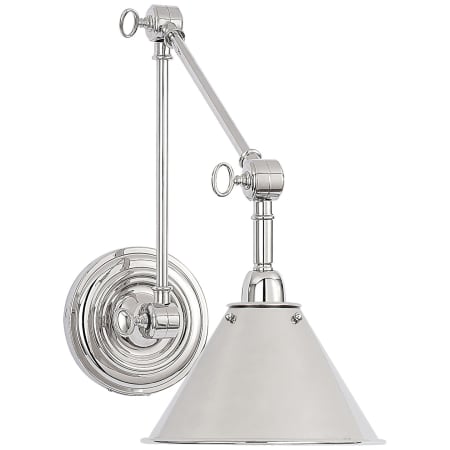 A large image of the Visual Comfort RL 2270 Polished Nickel