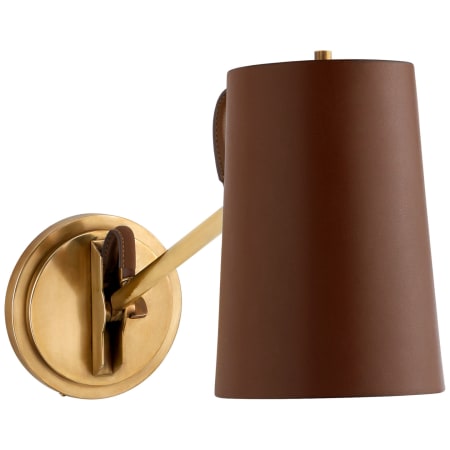 A large image of the Visual Comfort RL 2452-SDL Natural Brass