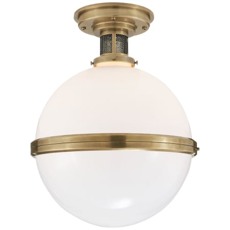 A large image of the Visual Comfort RL 4462-WG Natural Brass