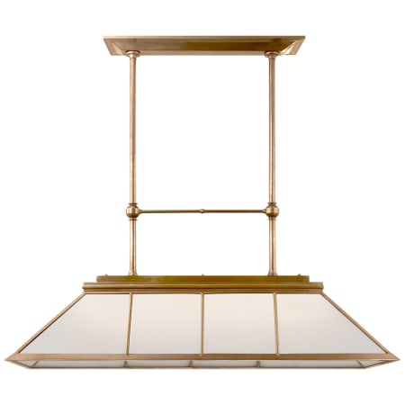 A large image of the Visual Comfort RL 5067-WG Natural Brass