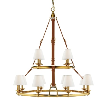 A large image of the Visual Comfort RL 5183-L Natural Brass