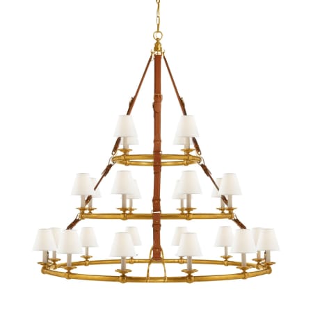 A large image of the Visual Comfort RL 5184-L Natural Brass