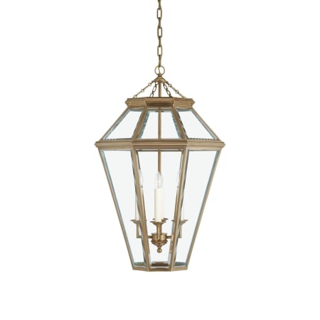 A large image of the Visual Comfort RL 5642-CG Natural Brass
