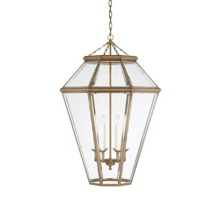 A large image of the Visual Comfort RL 5643-CG Natural Brass