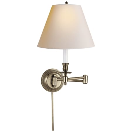 A large image of the Visual Comfort S2010NP Antique Nickel