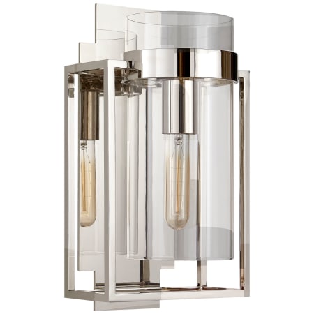 A large image of the Visual Comfort S2167 Polished Nickel
