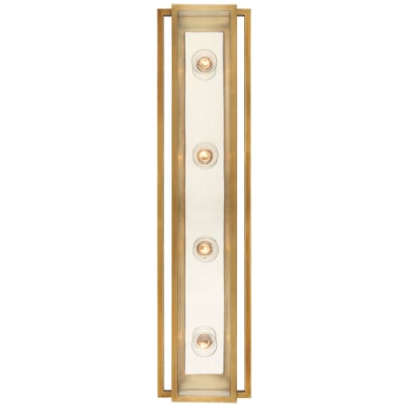 A large image of the Visual Comfort S 2204-CG Hand-Rubbed Antique Brass / Polished Nickel