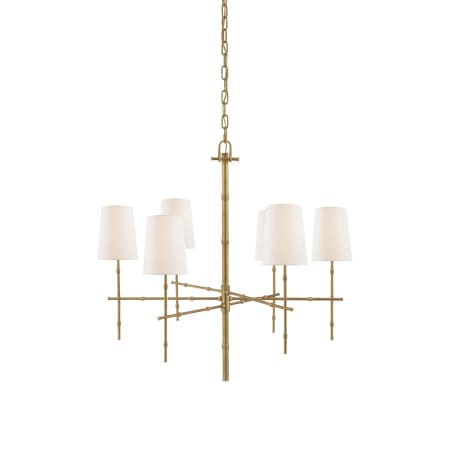 A large image of the Visual Comfort S 5161-L Hand-Rubbed Antique Brass