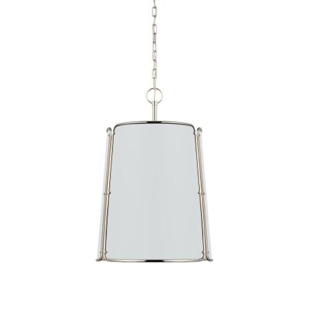 A large image of the Visual Comfort S 5646-WHT Polished Nickel