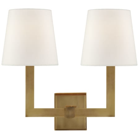 A large image of the Visual Comfort SL 2820-L Hand-Rubbed Antique Brass