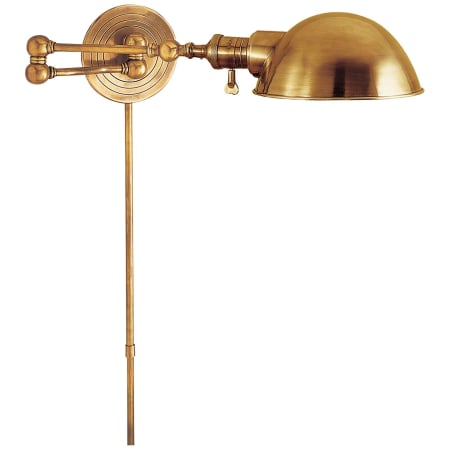 A large image of the Visual Comfort SL2920SLG Hand Rubbed Antique Brass