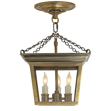 A large image of the Visual Comfort SL5870 Hand Rubbed Antique Brass