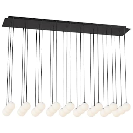 A large image of the Visual Comfort SLCH58727 Nightshade Black