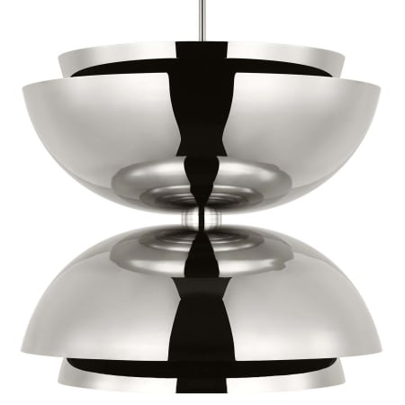 A large image of the Visual Comfort SLPD32027 Polished Nickel