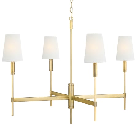 A large image of the Visual Comfort TC1044 Burnished Brass
