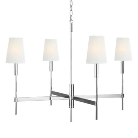 A large image of the Visual Comfort TC1044 Polished Nickel