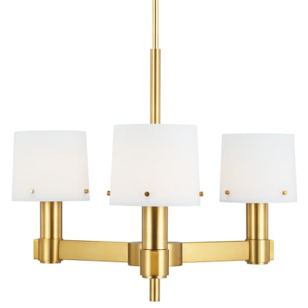A large image of the Visual Comfort TC1123 Burnished Brass