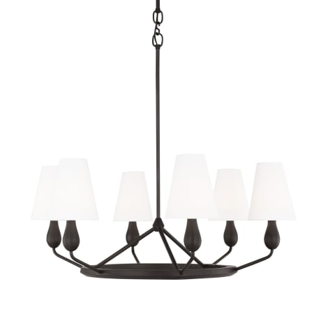 A large image of the Visual Comfort TC1186 Aged Iron
