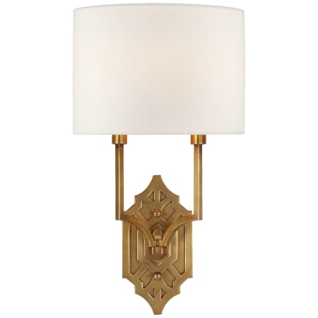 A large image of the Visual Comfort TOB 2600-L Hand-Rubbed Antique Brass