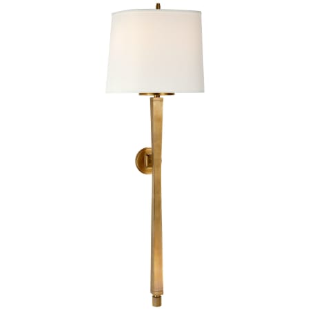 A large image of the Visual Comfort TOB 2741-L Hand-Rubbed Antique Brass