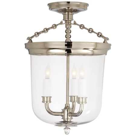 A large image of the Visual Comfort TOB4212 Polished Nickel