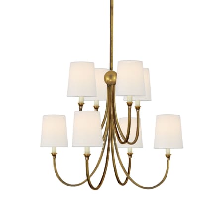 A large image of the Visual Comfort TOB 5010-L Hand-Rubbed Antique Brass