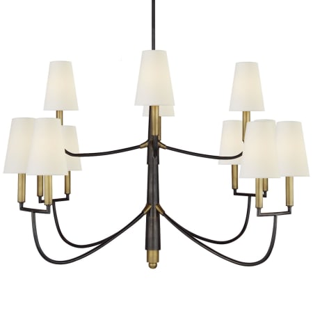 A large image of the Visual Comfort TOB 5017-L Bronze / Antique Brass