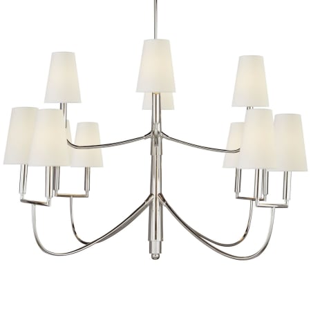 A large image of the Visual Comfort TOB 5017-L Polished Silver