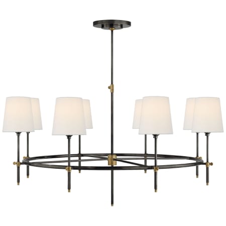 A large image of the Visual Comfort TOB 5024-L Bronze / Hand-Rubbed Antique Brass