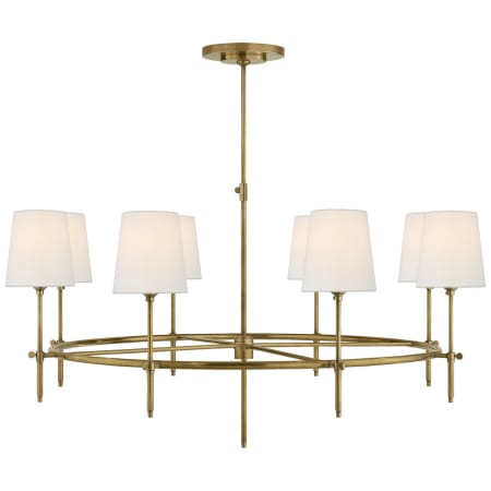 A large image of the Visual Comfort TOB 5024-L Hand-Rubbed Antique Brass