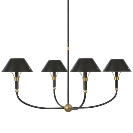A large image of the Visual Comfort TOB 5725 Bronze / Hand-Rubbed Antique Brass