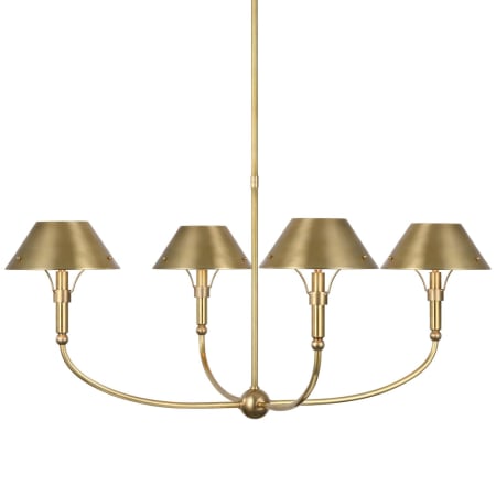 A large image of the Visual Comfort TOB 5725 Hand-Rubbed Antique Brass