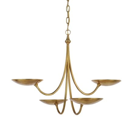 A large image of the Visual Comfort TOB 5780 Hand-Rubbed Antique Brass