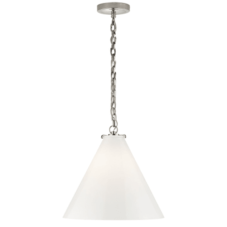 A large image of the Visual Comfort TOB5226G6WG Polished Nickel