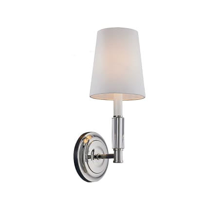 A large image of the Visual Comfort WB1717 Polished Nickel
