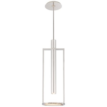 A large image of the Visual Comfort KW 5612 Polished Nickel / Alabaster
