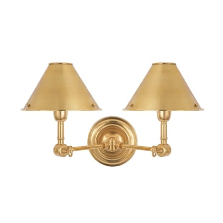 A large image of the Visual Comfort RL 2252 Natural Brass