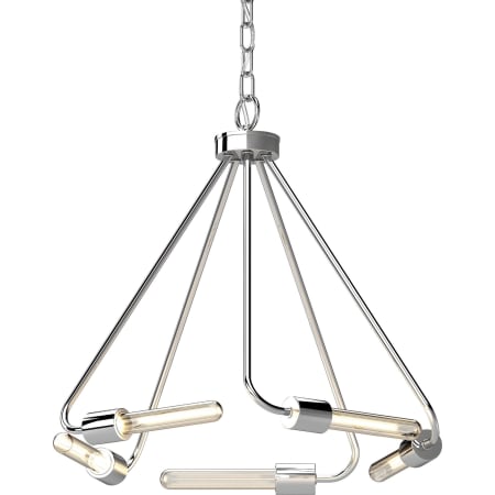 A large image of the Volume Lighting 3035 Polished Nickel