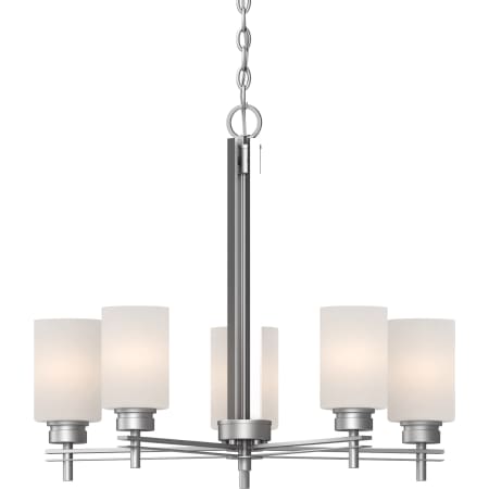 A large image of the Volume Lighting V3765 Nickel