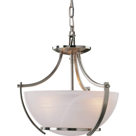 A large image of the Volume Lighting V4833 Brushed Nickel