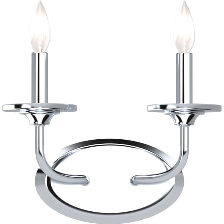 A large image of the Volume Lighting 5512 Polished Nickel