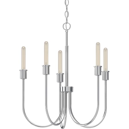 A large image of the Volume Lighting 5705 Polished Nickel